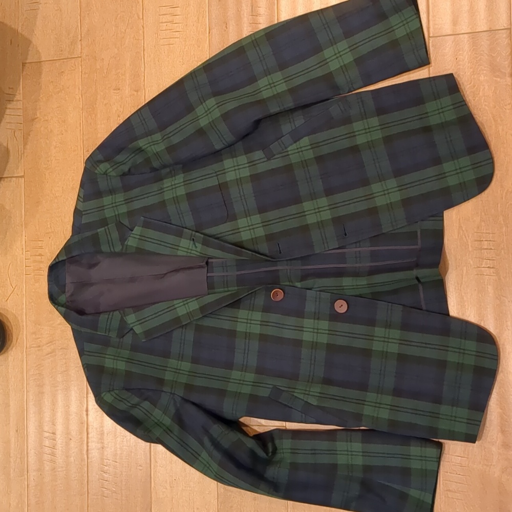 Undercover Black Watch Sport Coat 13ss K4105 (4)
